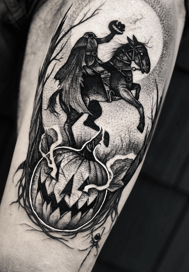 Headless Horseman Tattoo