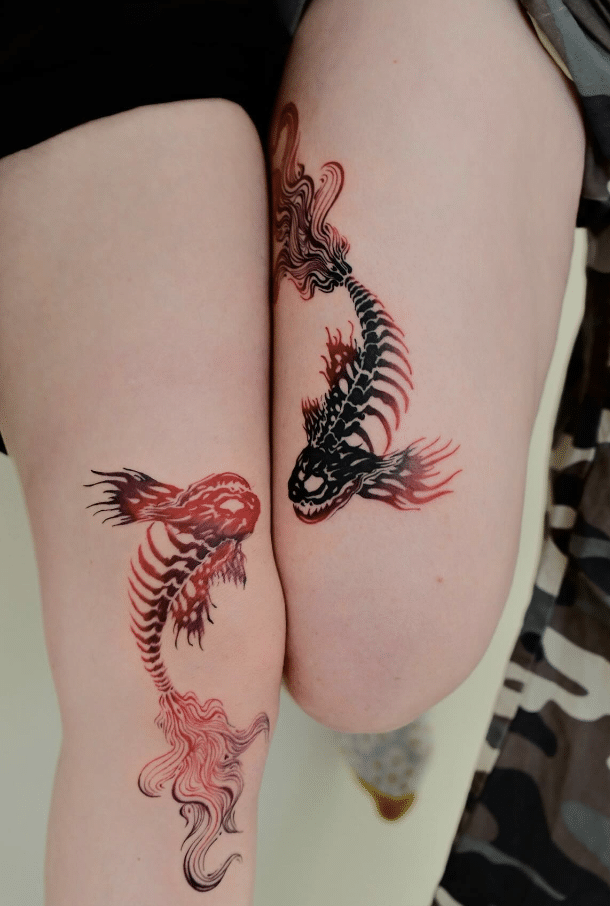 Matching Fish Tattoo