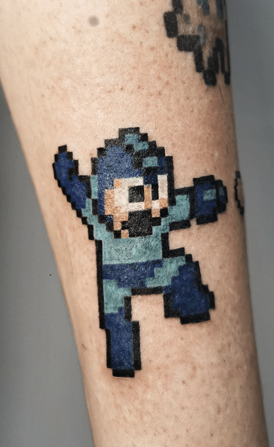 Mega Man Tattoo