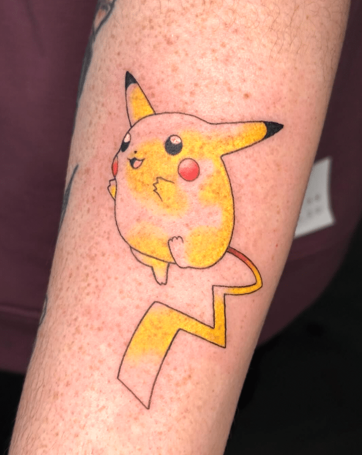 Pokémon Video Game Tattoo