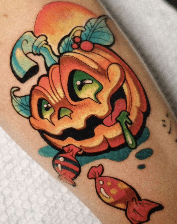 Pumpkin Tattoo