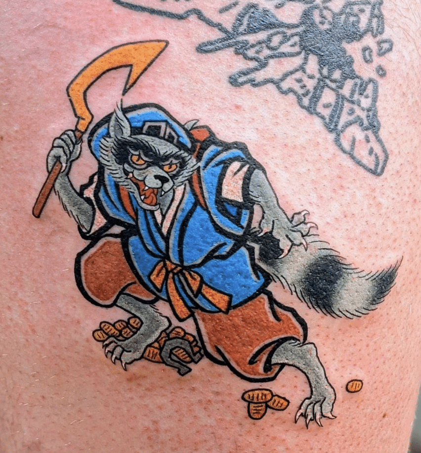 Sly Cooper Tattoo