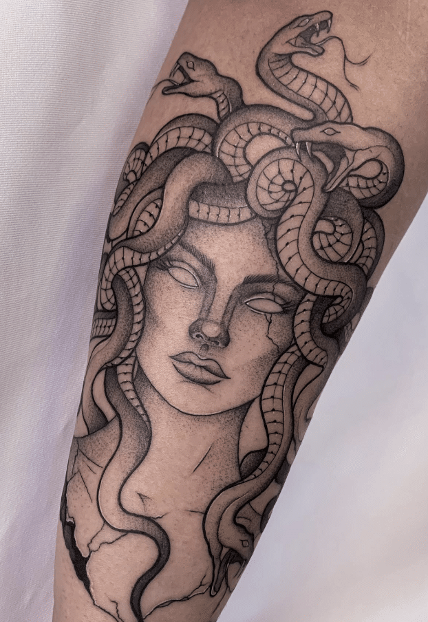 Standard Medusa Tattoo