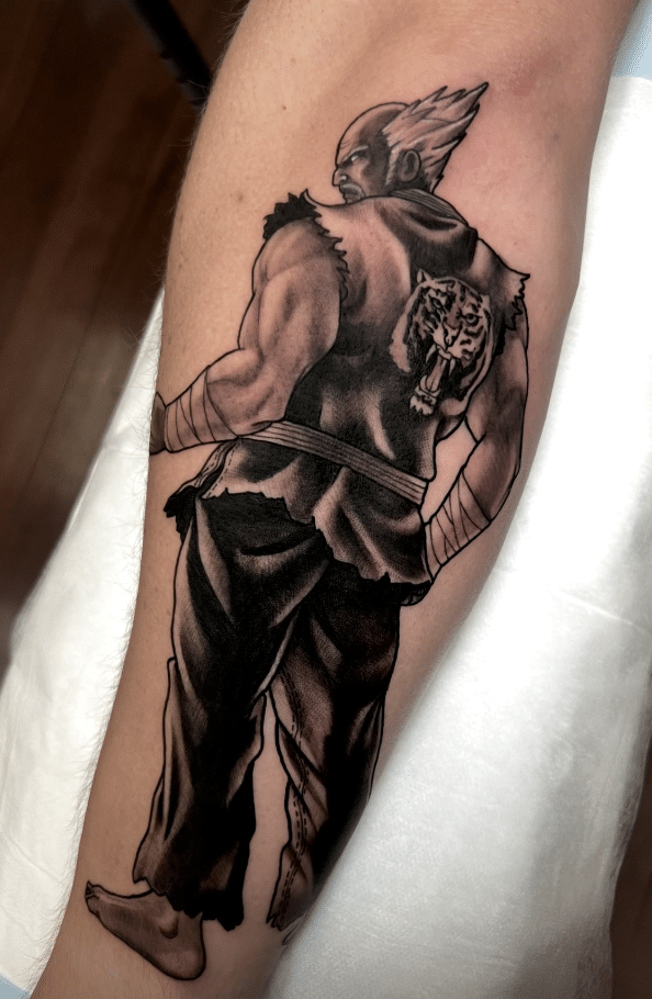 Tekken Video Game Tattoo