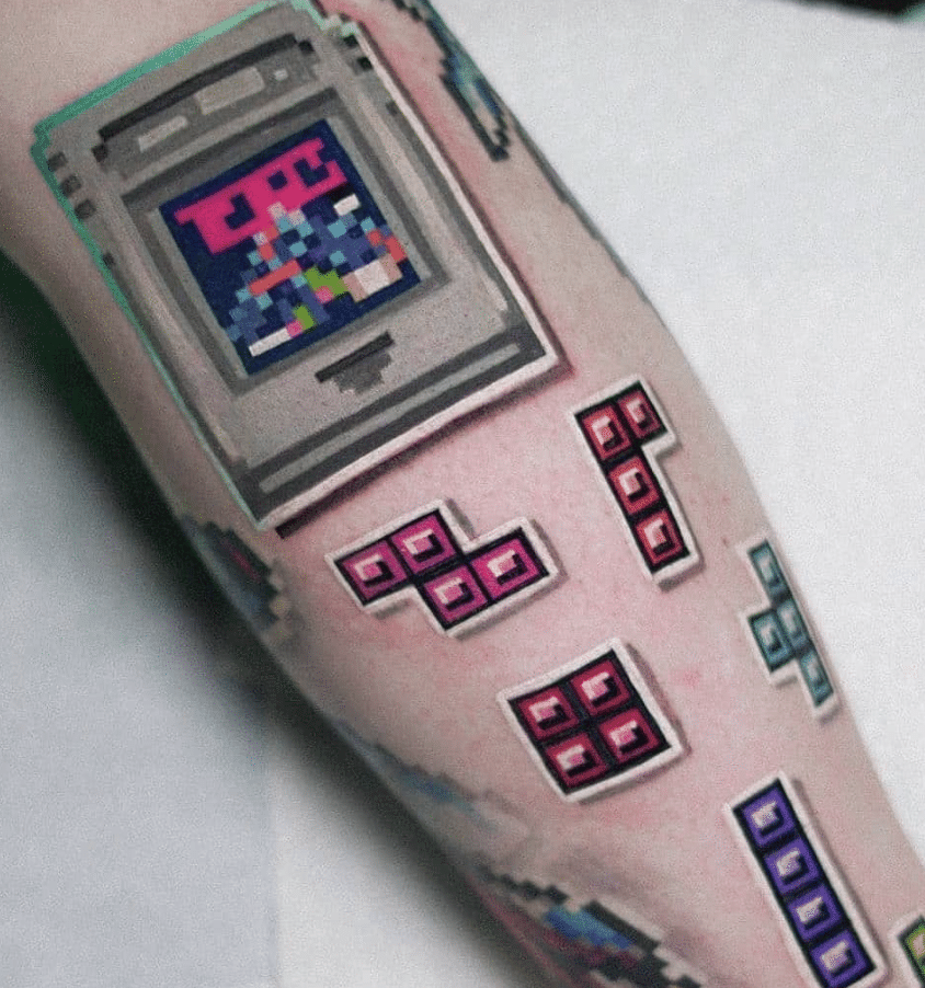 Tetris Tattoo