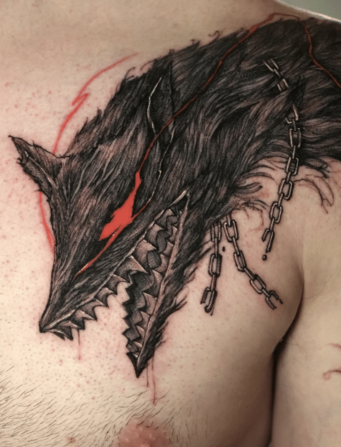 Beast of Darkness Tattoo