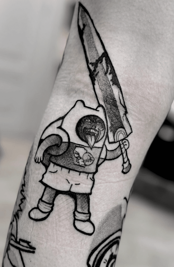 Berserk X Adventure Time Tattoo