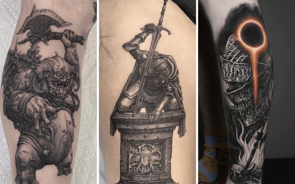 Best Dark Souls Tattoos featured image