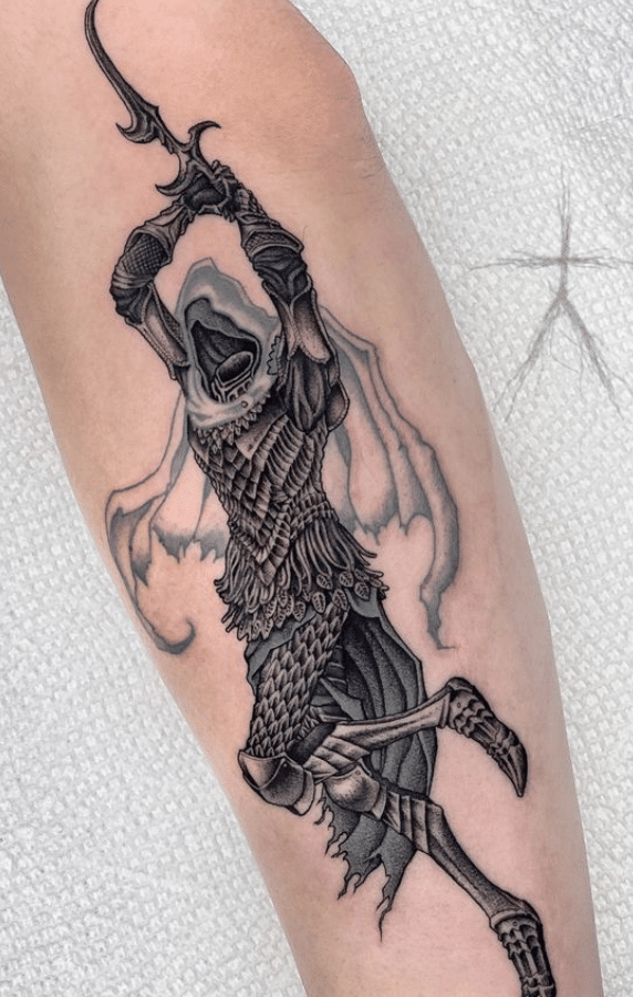 Black Knight Assassin Tattoo