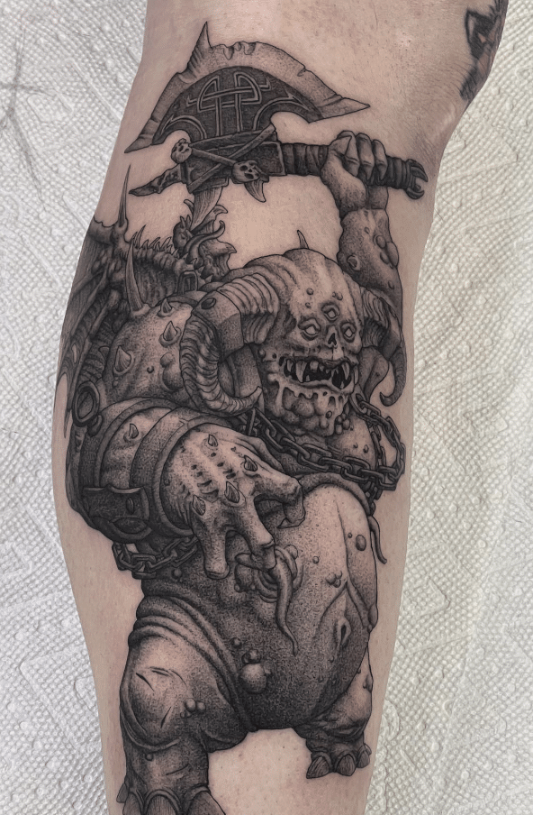 Dark Souls Tattoo On Arm