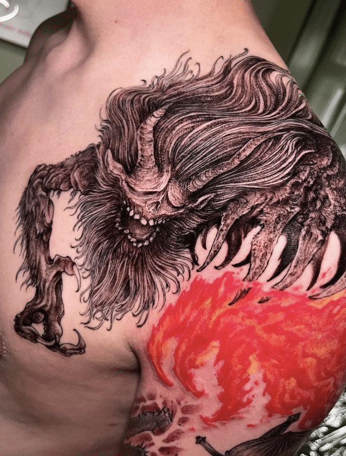 Demon Of Hatred Tattoo