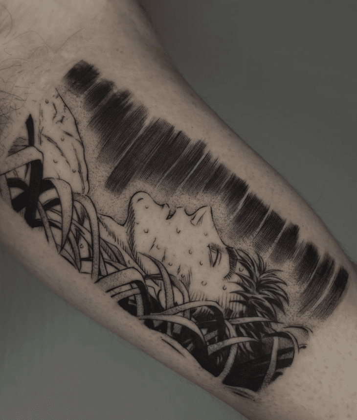 Guts Under The Rain Tattoo