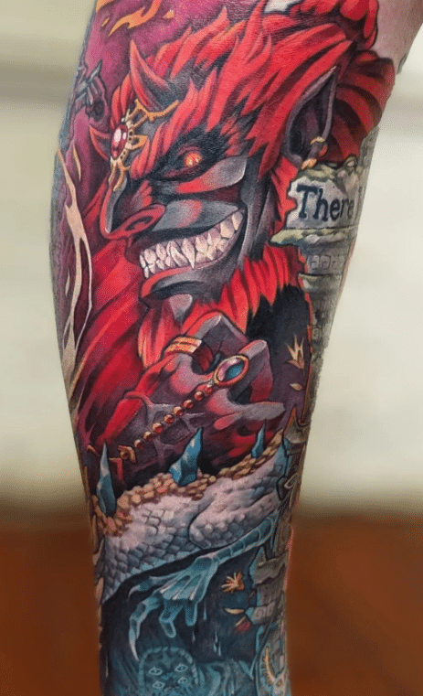 King Of Evil Tattoo