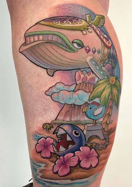 Link’s Awakening Tattoo (Game) Tattoo