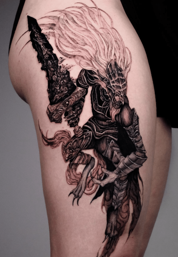 Maliketh The Black Blade Tattoo