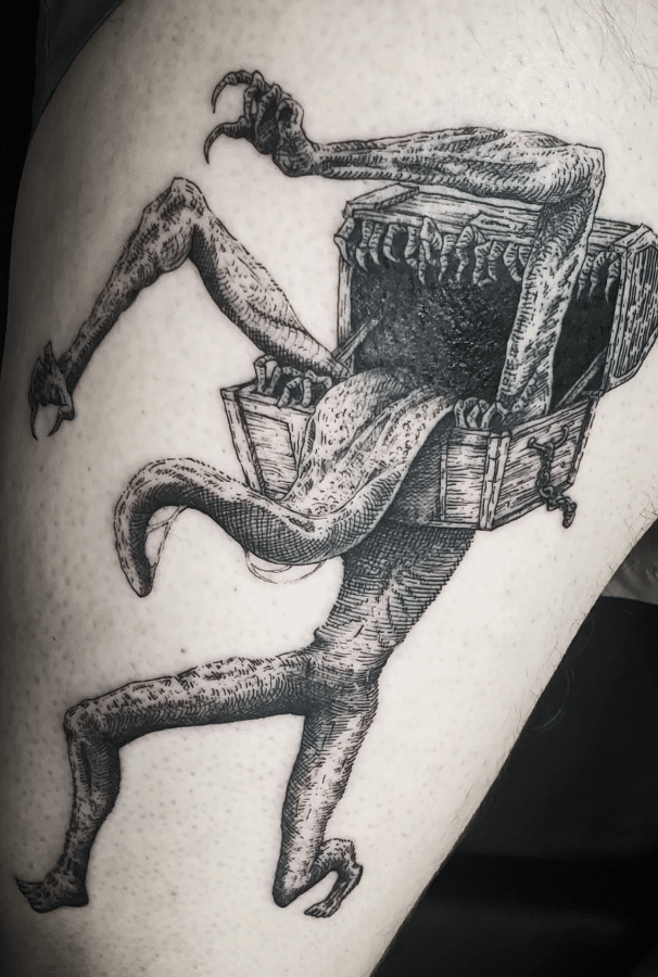 Mimic Dark Souls Tattoo