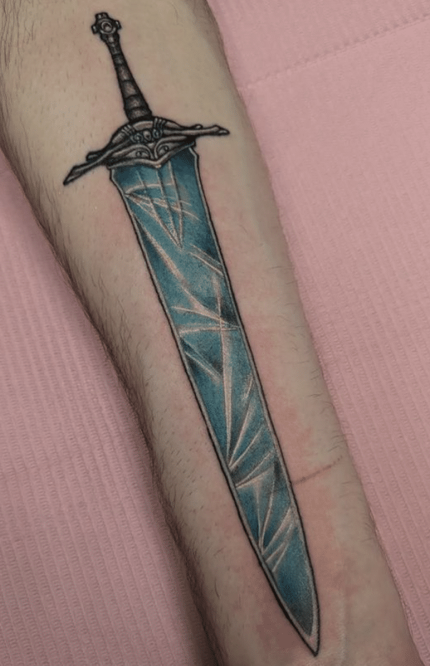 Moonlight Great Sword Tattoo