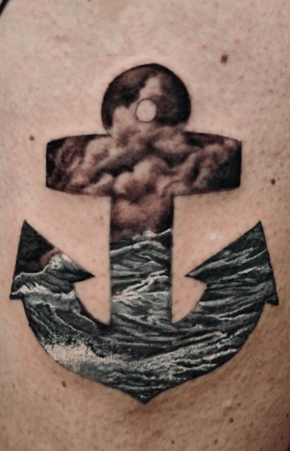 Sea Anchor Tattoo