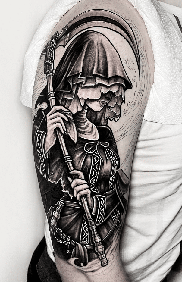 Sister Friede Dark Souls Tattoo