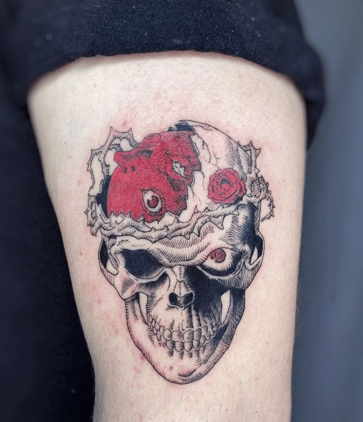 Skull Berserk Tattoo