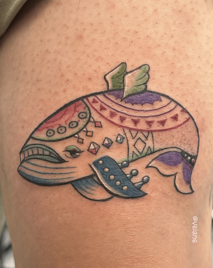 Wind Fish Tattoo