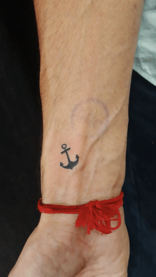 Wrist Anchor Tattoo