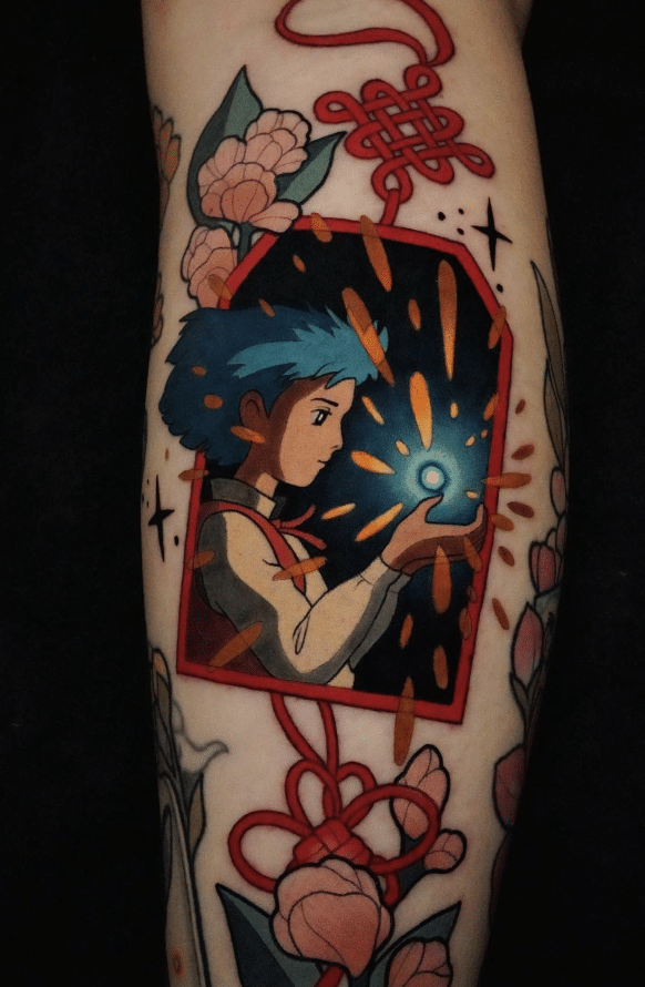 Howl’s Moving Castle Tattoo 