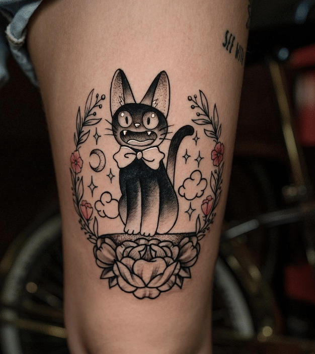 Jiji Studio Ghibli Tattoo 