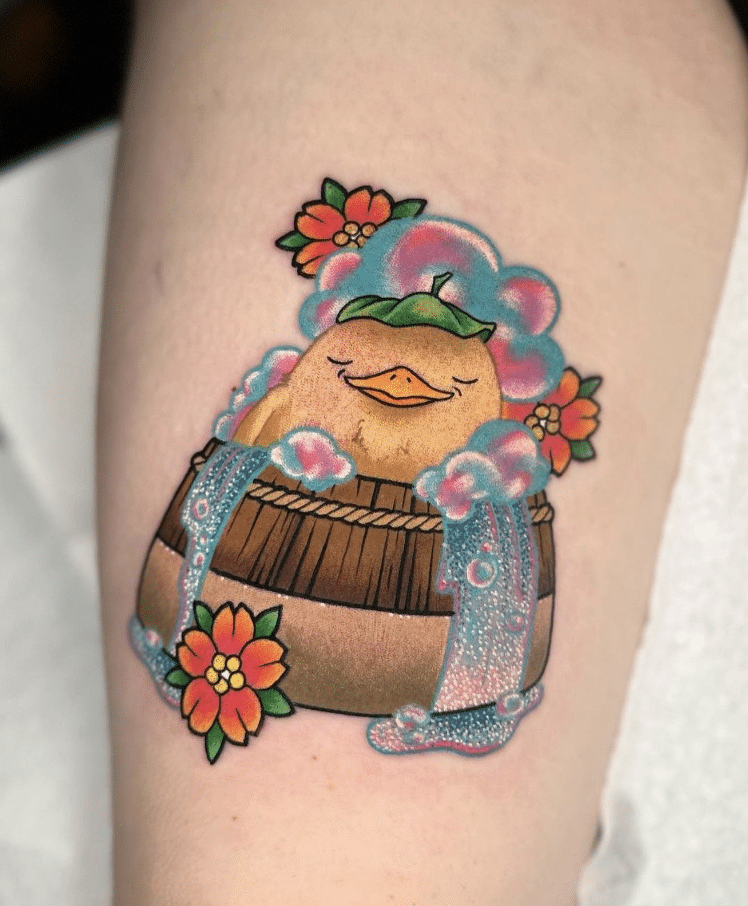 Ōtori-Sama Studio Ghibli Tattoo 