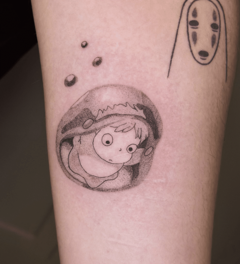 Ponyo Tattoo 