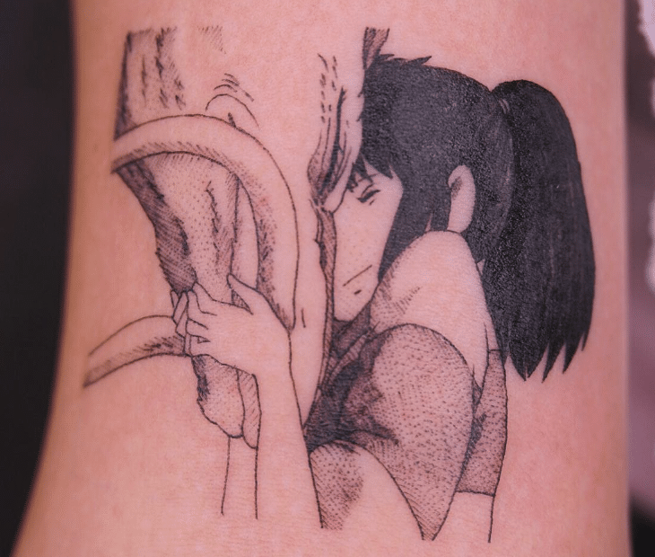 Spirited Away Tattoo 