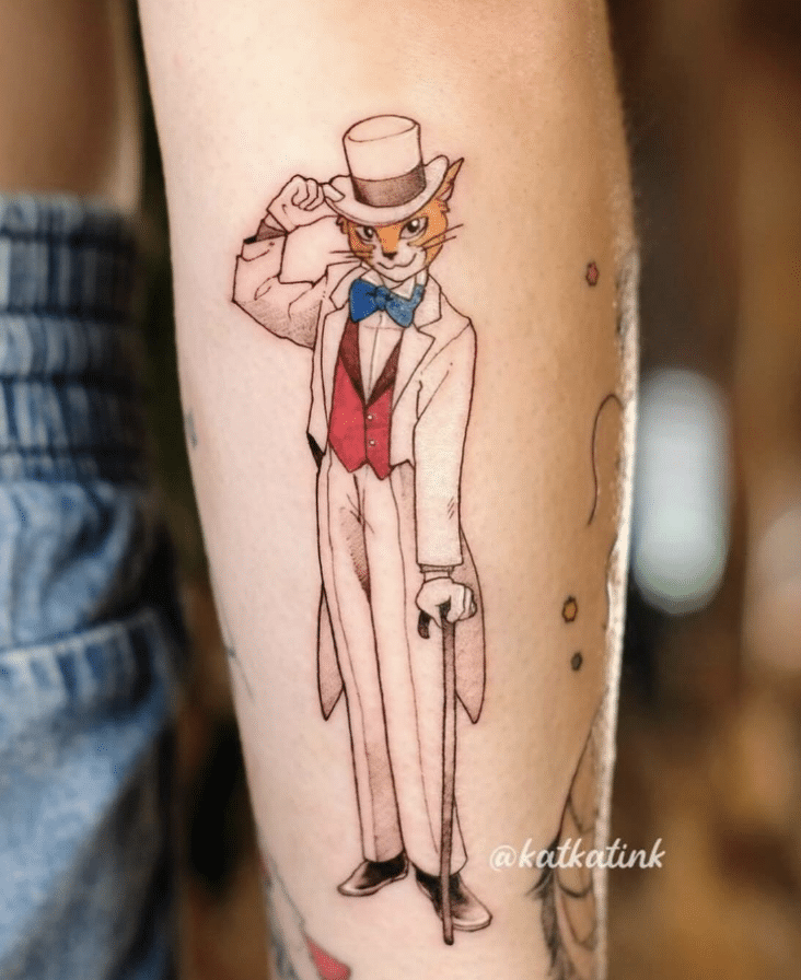 The Cat Returns Tattoo 